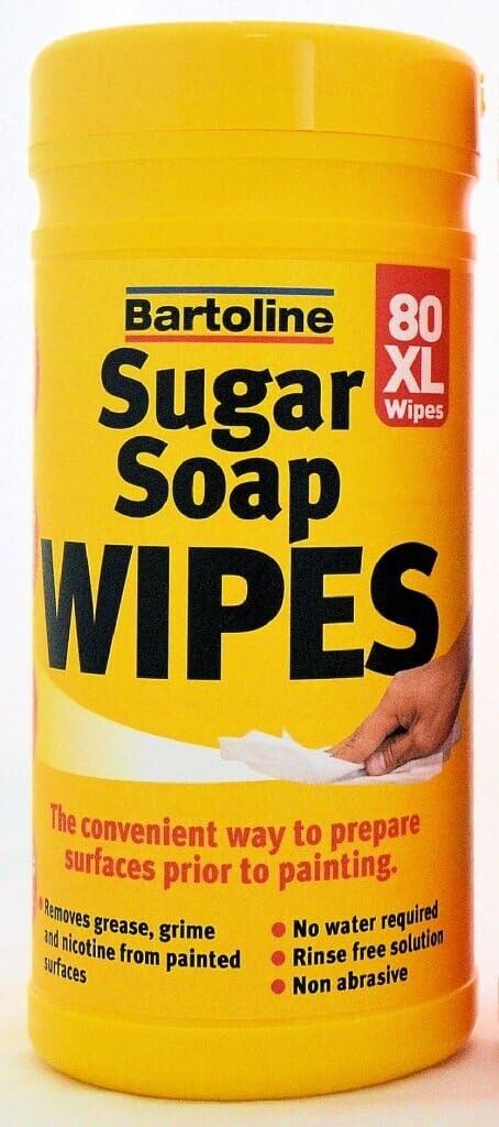 Bartoline Sugar Soap XL 80 Wipes | Daily Supplies