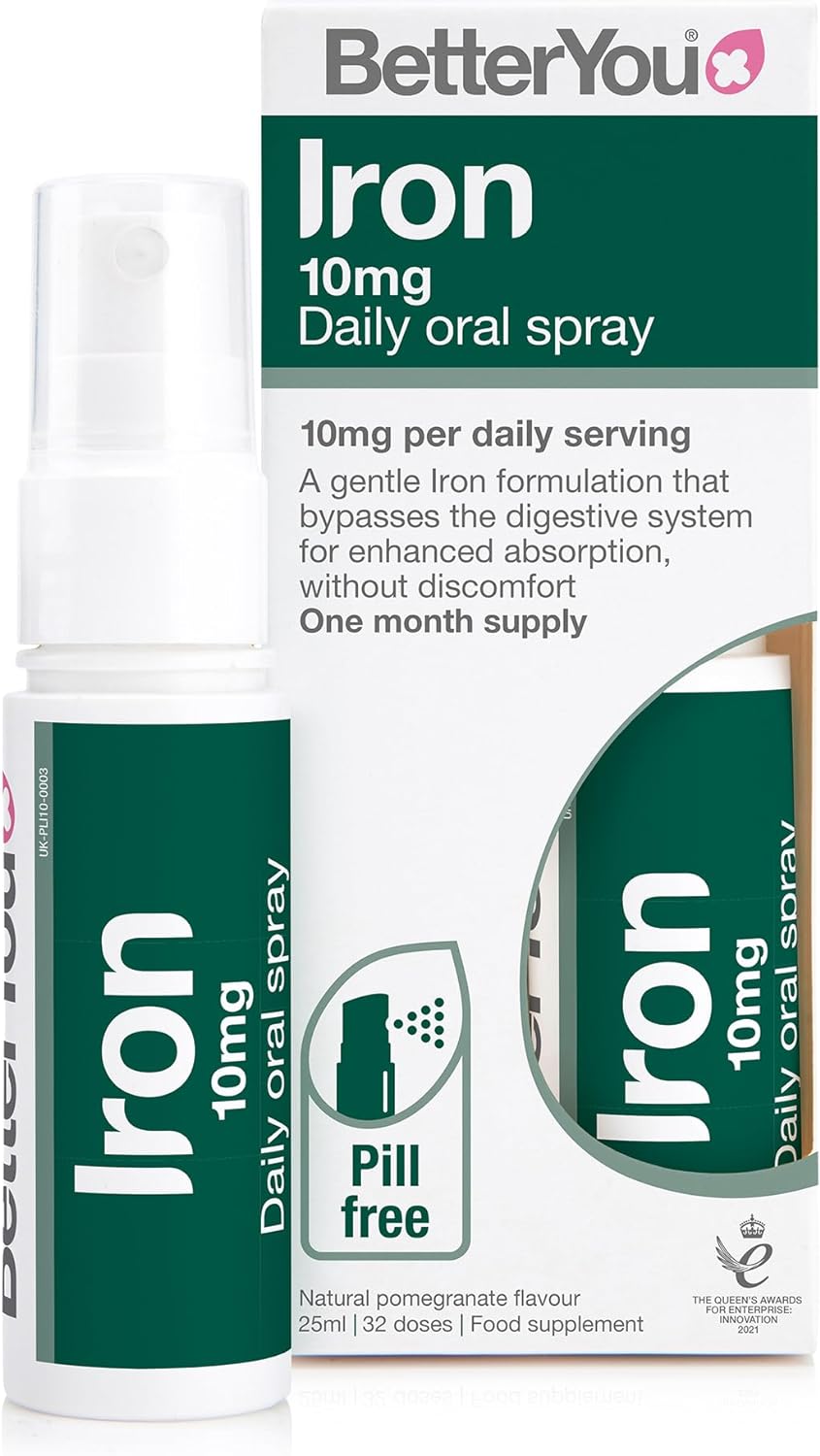 BetterYou Iron 10mg Daily Oral Spray 25ml | Daily Supplies