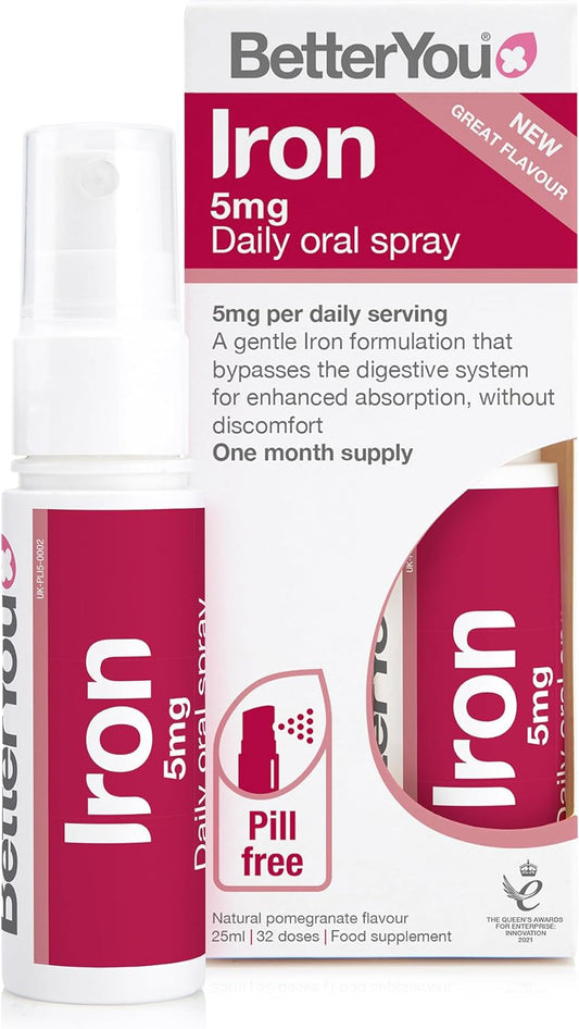 BetterYou Iron Daily Oral Spray 25ml | Daily Supplies