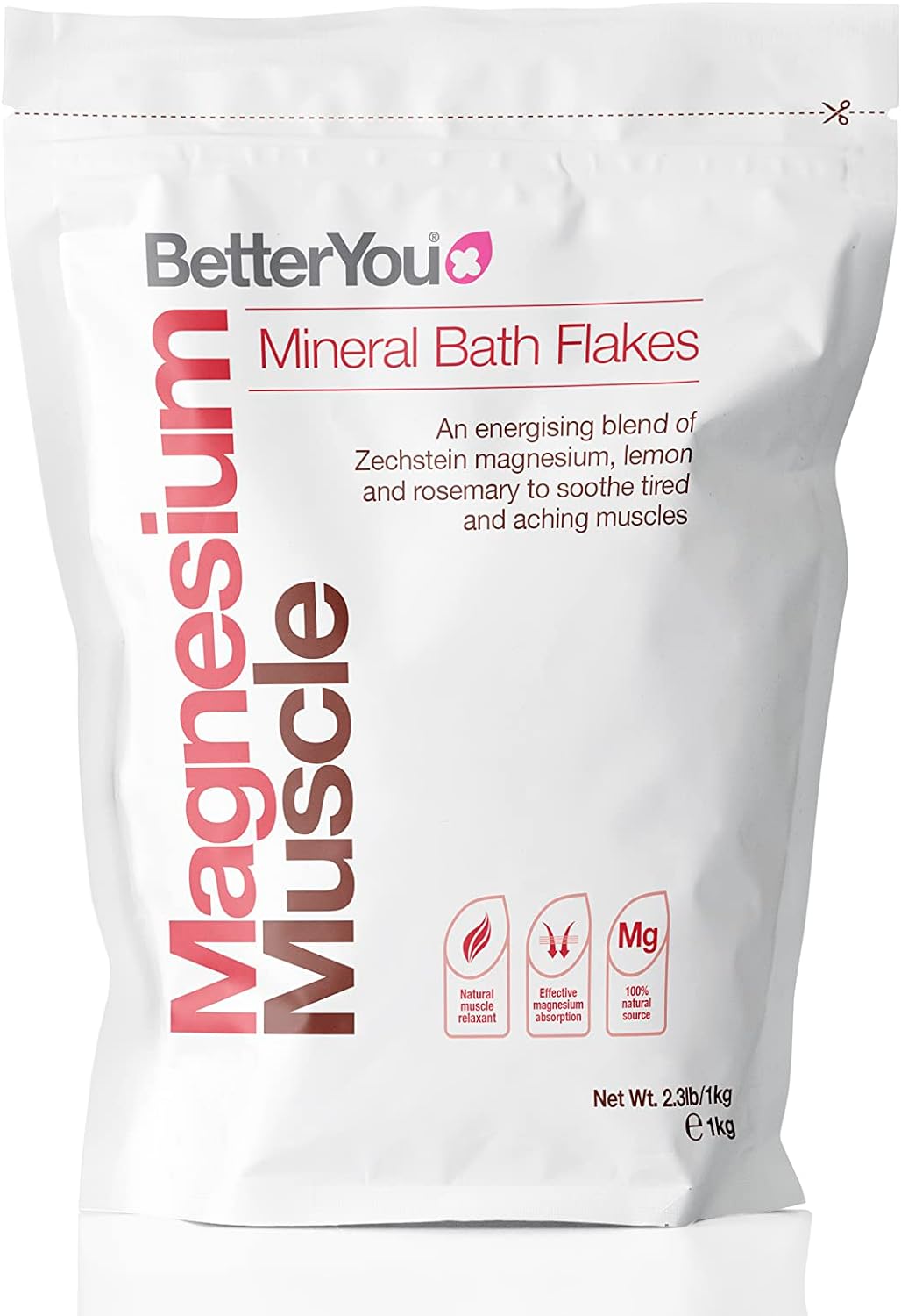 BetterYou Magnesium Flakes Muscle 1kg | Daily Supplies