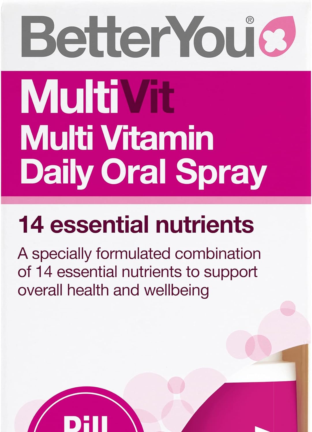 BetterYou Multi Vitamin Daily Oral Spray MultiVit 25ml | Daily Supplies