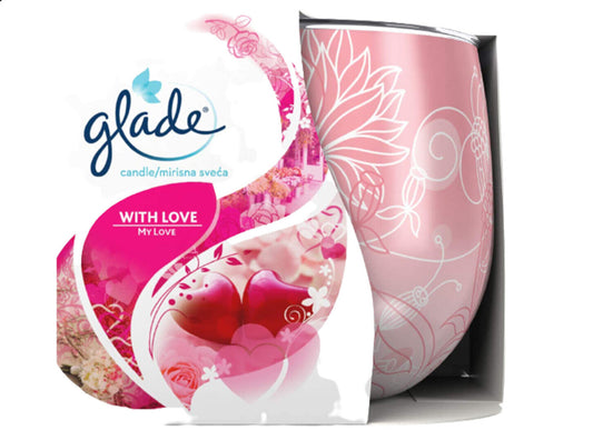 Glade Candle with Love My Love 120g | Daily Supplies
