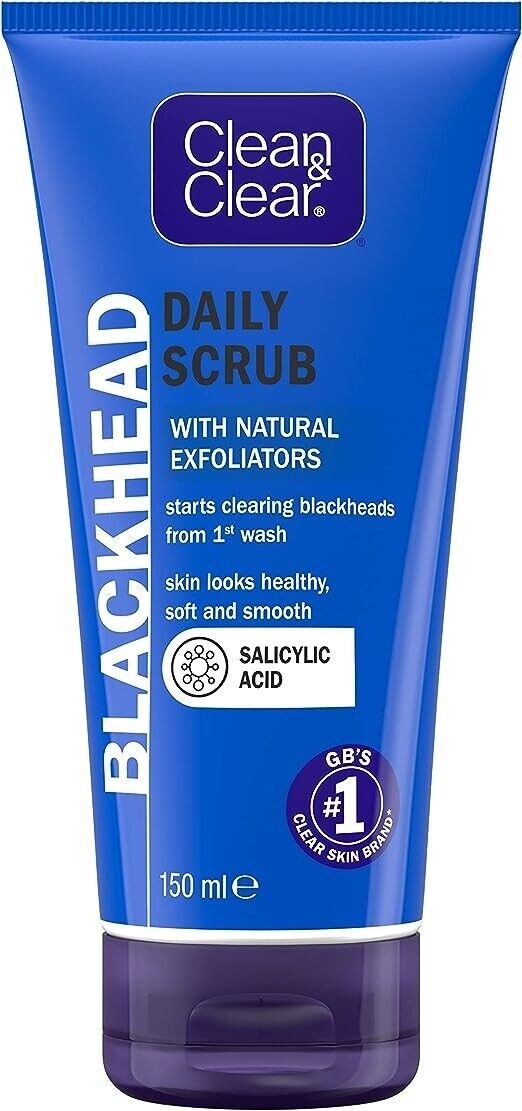 Clean & Clear Blackhead Daily Scrub 150ml | Daily Supplies