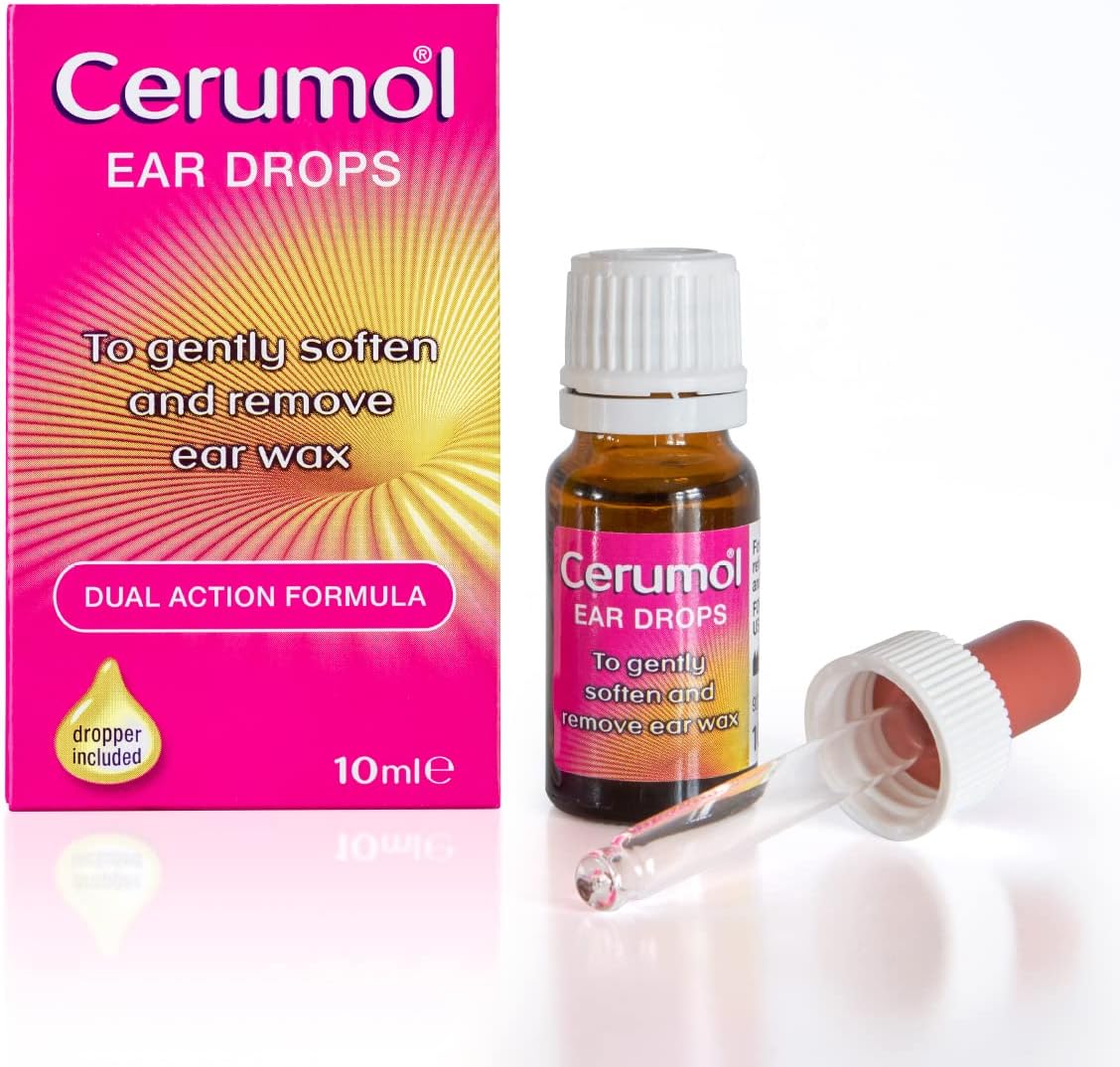 Cerumol Ear Drops Dual Action Formula with Dropper 10ml | Daily Supplies