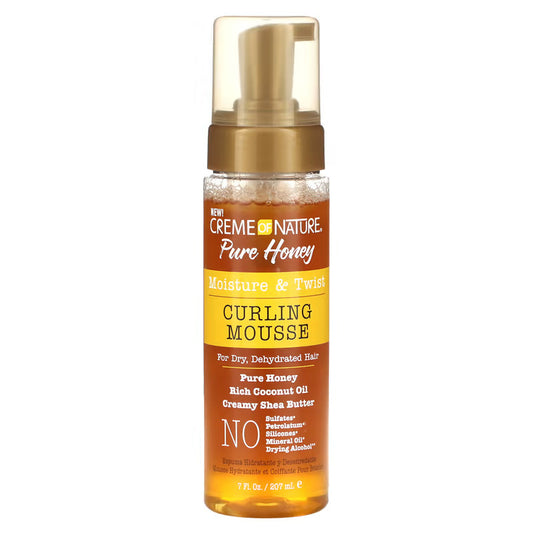 Cream of Nature Pure Honey Curling Mousse Moisture & Twist 207ML | Daily Supplies