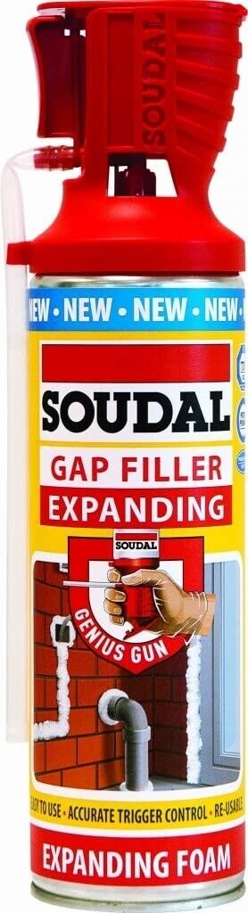 Soudal Genius Gun Gap Filler 500ml Expanding Foam 500ml | Daily Supplies