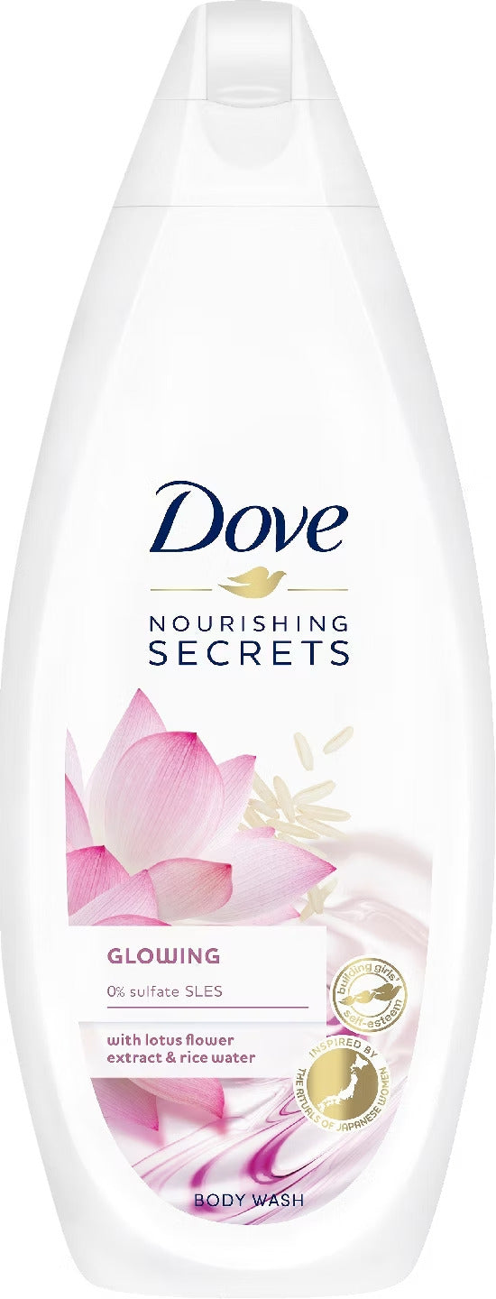 Dove Nourishing Secrets Lotus Flower & Rice Water Body Wash 225 ML | Daily Supplies