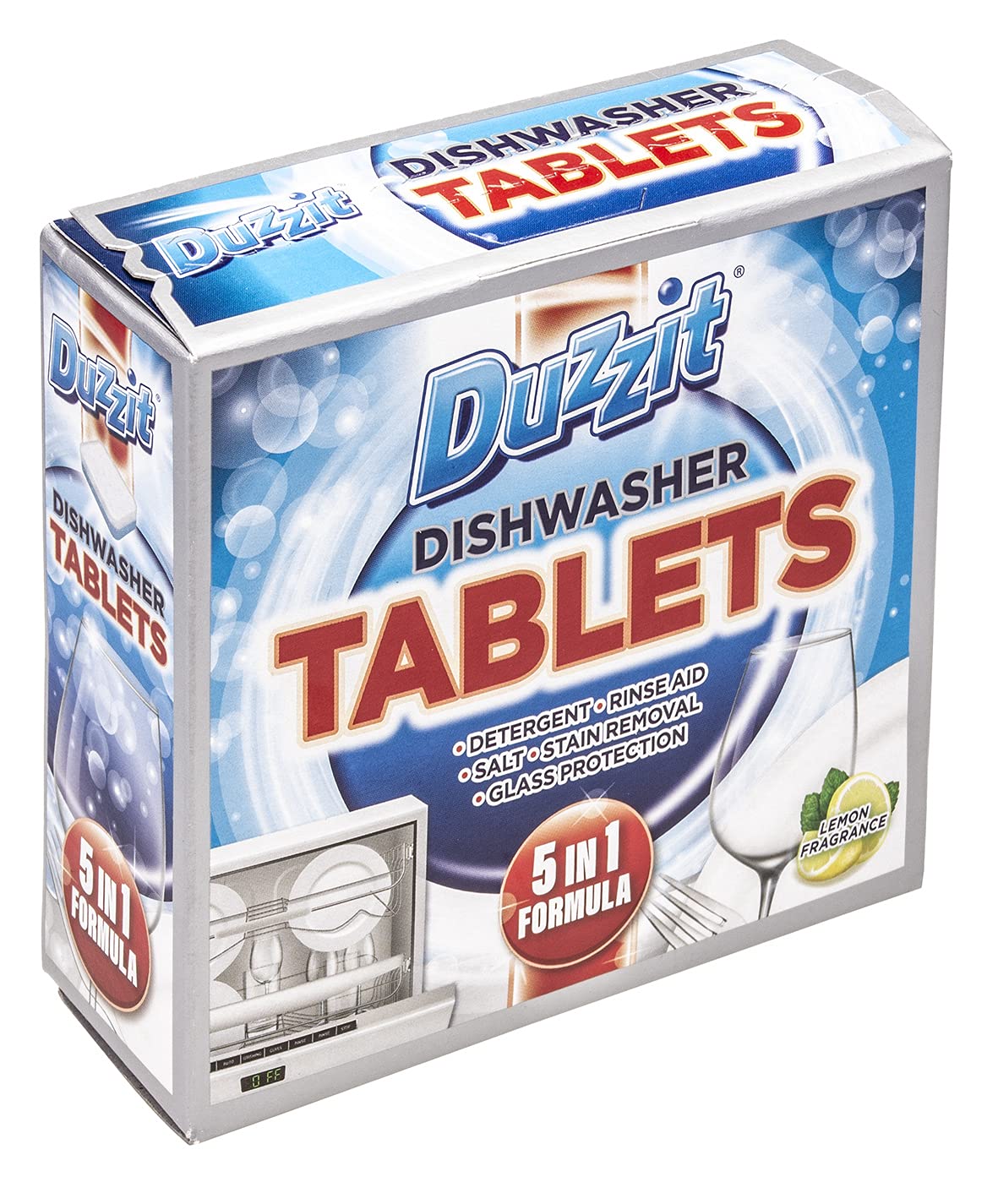 Duzzit Dishwasher Tablets 5 in 1 Lemon Dishwasher tablets | Daily Supplies