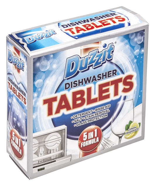 Duzzit Dishwasher Tablets 5 in 1 Lemon Dishwasher tablets | Daily Supplies