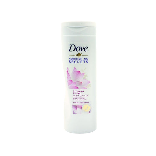 Dove Glowing Care Body Lotion Lotus 400ML | Daily Supplies