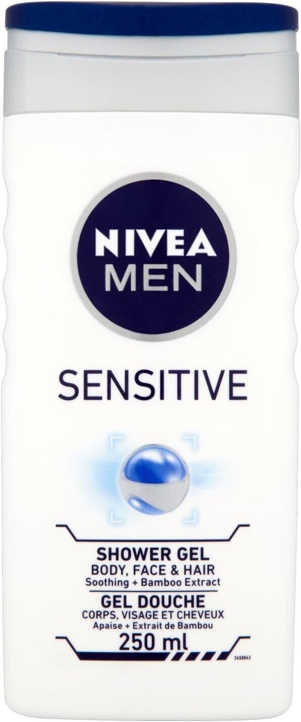 Nivea Men Sensitive Shower Gel 250ml | Daily Supplies