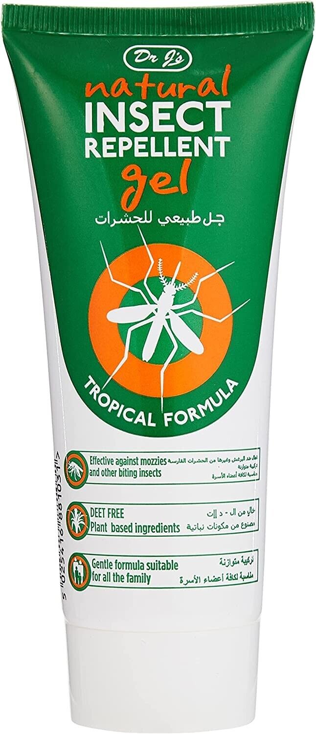 Dr J's Insect Repellent Gel Tropical Formula 100ml | Daily Supplies