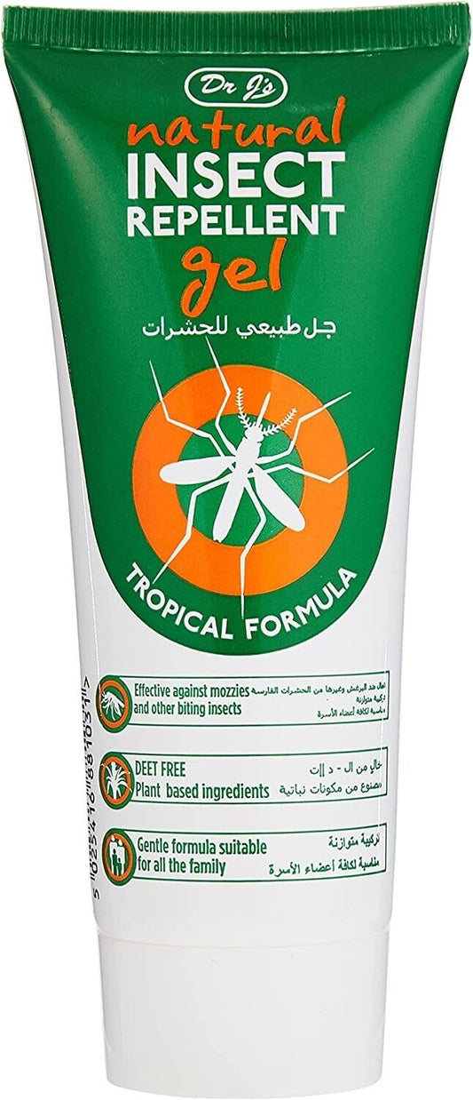 Dr J's Insect Repellent Gel Tropical Formula 100ml | Daily Supplies