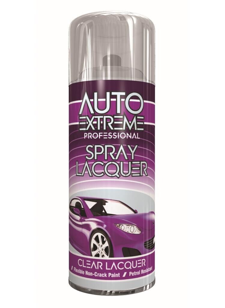 Paint Factory Auto Extreme Clear Lacquer Spray Paint 400ml | Daily Supplies