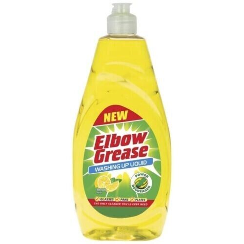 Elbow Grease Lemon Washing Up Liquid 600ml | Daily Supplies