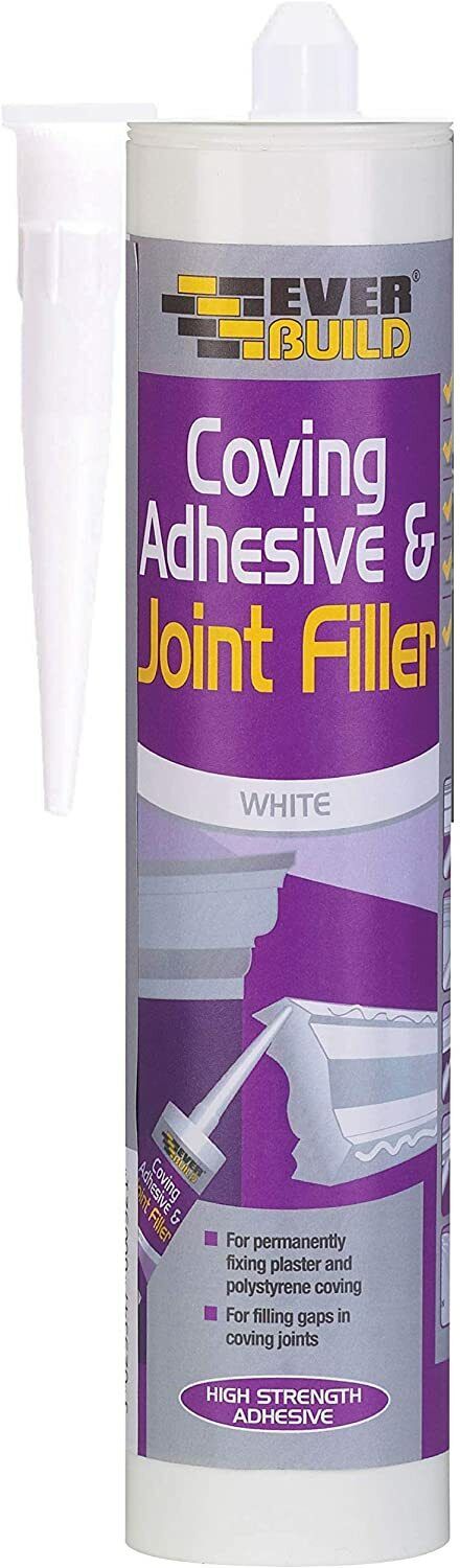 Everbuild Coving Adhesive and Joint Filler White 290 ML | Daily Supplies