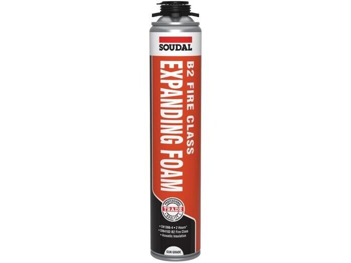 Soudal B2 Fire & Acoustic Expanding Foam 750ml | Daily Supplies