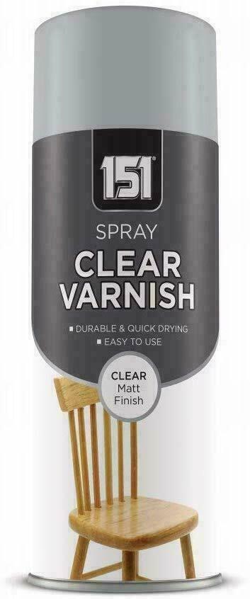 151 Clear Varnish Durable Matt Finish Spray 400ML | Daily Supplies