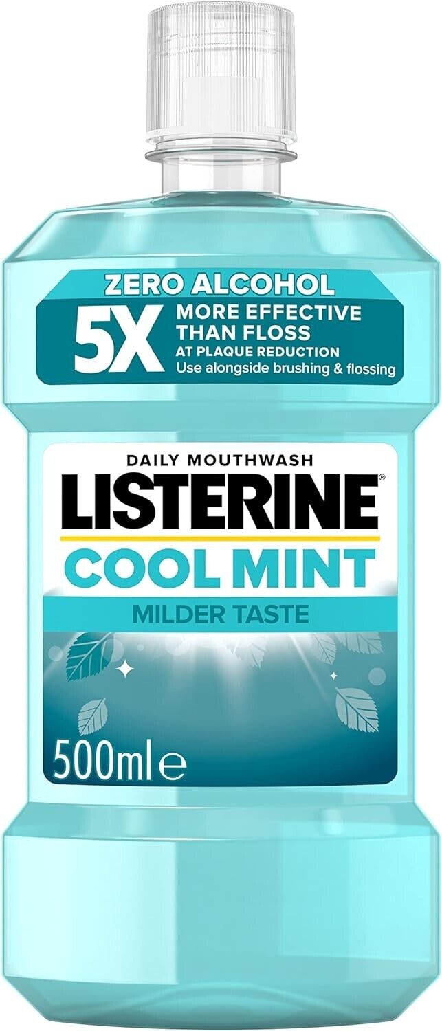 Listerine Zero Mild Mint 500ml | Daily Supplies