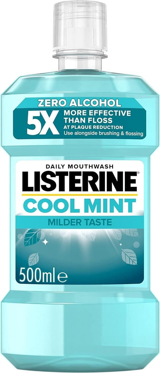 Listerine Zero Mild Mint 500ml | Daily Supplies