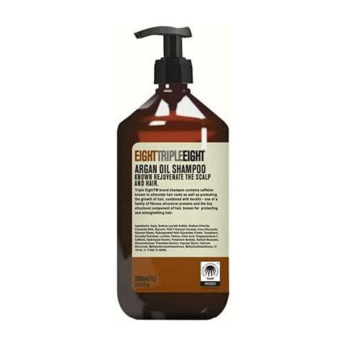Eight Triple Eight Argan Oil Shampoo 1000ml | Daily Supplies