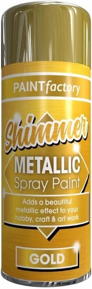 Paint Factory Metallic Gold Spray Paint 200 ml | Daily Supplies