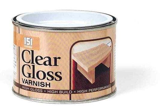 151 Coatings Clear High Gloss Wood Varnish Tin 180ML | Daily Supplies