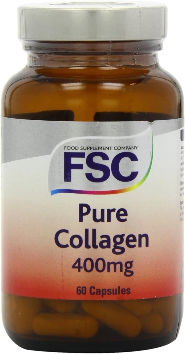 FSC Pure Collagen 400mg 60 Capsules | Daily Supplies