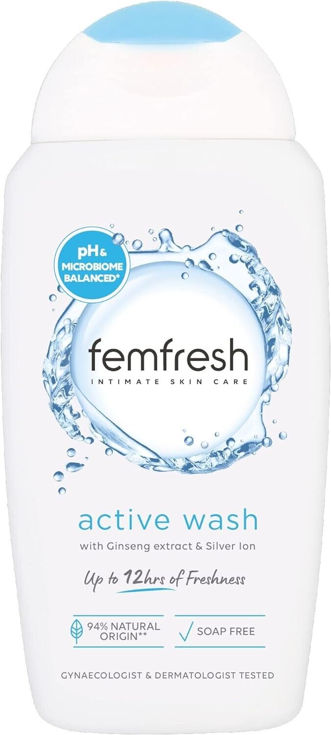 Femfresh Active Wash Shower Gel - 250ML | Daily Supplies