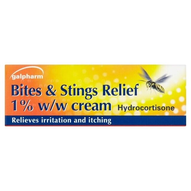 Galpharm Bites & Stings Relief Cream Hydrocortisone 10gm | Daily Supplies