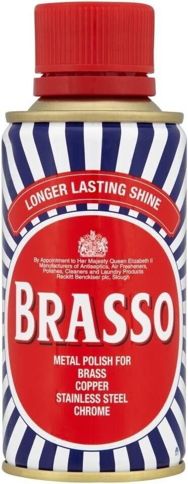 Brasso Metal Polish Liquid For Brass Copper Chrome 175ml | Daily Supplies