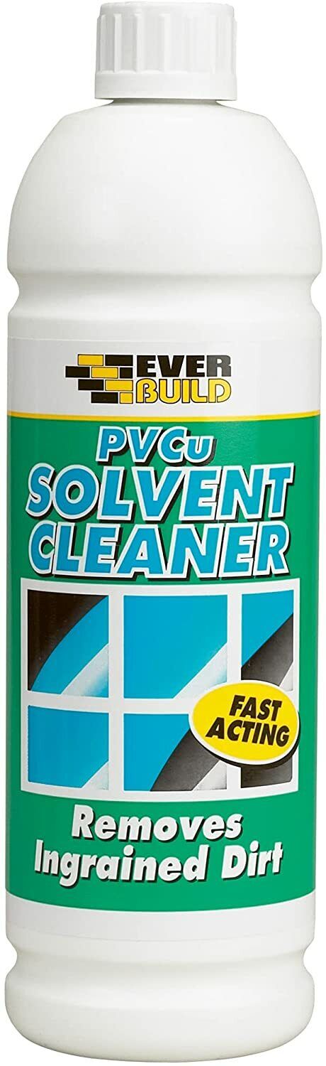 Everbuild PVCu Solvent Based Cleaner 1 Litre | Daily Supplies