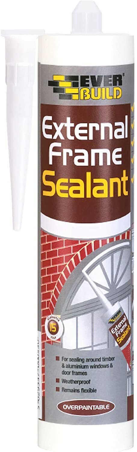 Everbuild External Frame Acrylic Sealant Brown 290ml | Daily Supplies