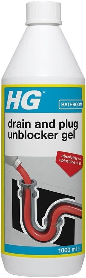 HG Drain & Plug Unblocker Gel 1L | Daily Supplies