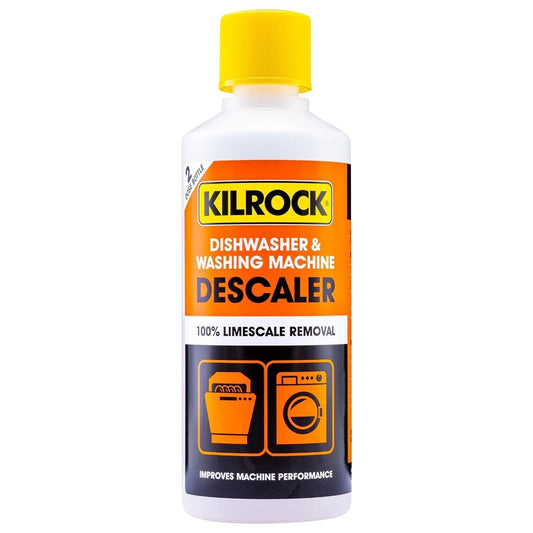 Kilrock Dishwasher And Washing Machine Cleaner For Limescale & Odours 400ml | Daily Supplies