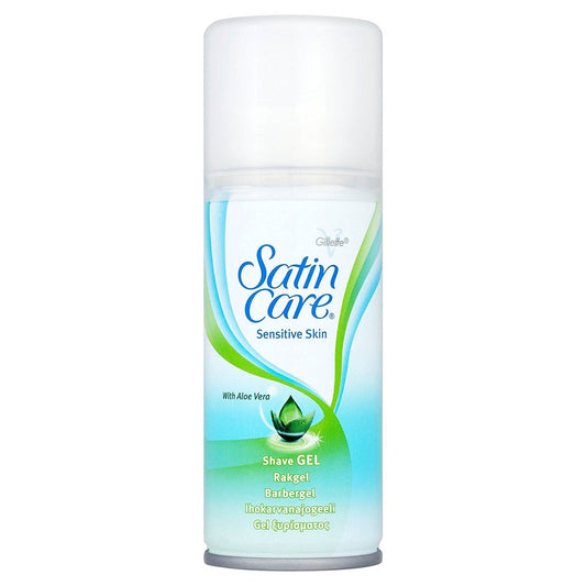 Gillette Satin Care Sensitive Skin Womens Shaving Gel 75 ML | Daily Supplies