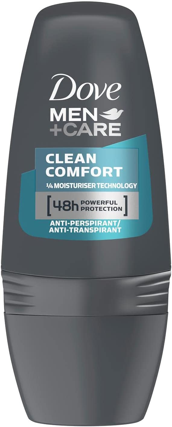 Dove Men Care Clean Comfort Antiperspirant Roll On 50ML | Daily Supplies