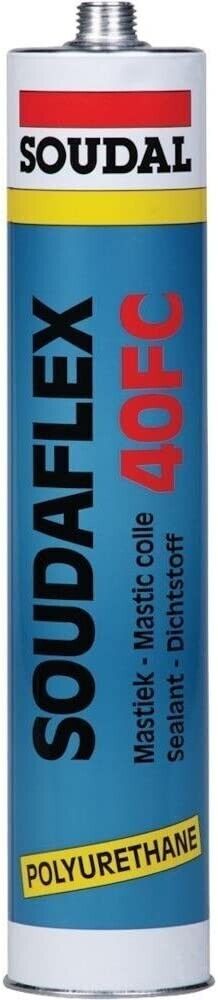 Soudal Soudaflex 40 FC Polyurethane Sealant/Adhesive Black 310ml | Daily Supplies