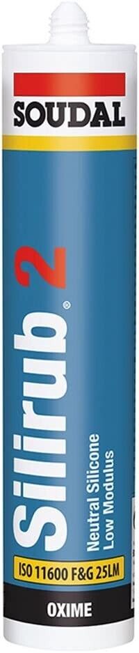 Soudal Silirub 2 Neutral Silicone 300ml Clear | Daily Supplies