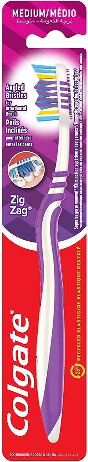 Colgate Zig Zag Plus Medium Toothbrush | Daily Supplies