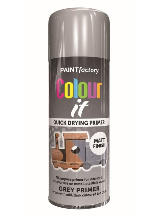 Paint Factory All Purpose Paint - Grey Primer 400ml | Daily Supplies
