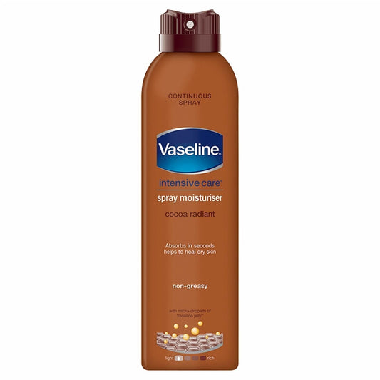 Vaseline Cocoa Spray Moisturiser 190ml | Daily Supplies