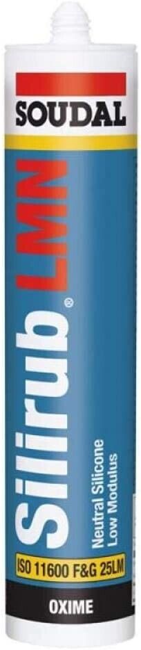 Soudal Silirub LMN Neutral Silicone 300ml Clear | Daily Supplies