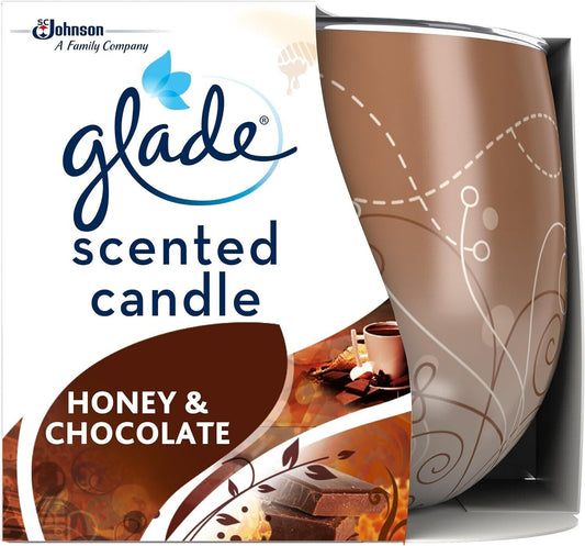Glade Candle Honey & Chocolate Air Freshener 120g | Daily Supplies