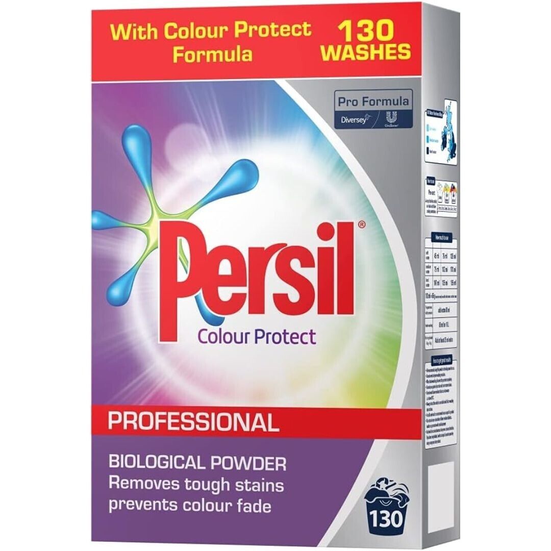 Persil Biological Washing Powder with Colour Protect Formula 8.4kg | Daily Supplies