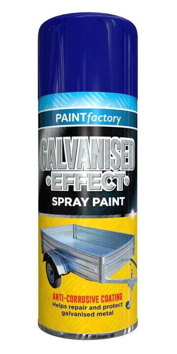 Paintfactory Galvanised Effect Spray Paint 400ML | Daily Supplies