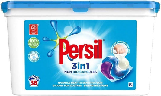 Persil Non-Bio Washing Capsules 38 Wash | Daily Supplies