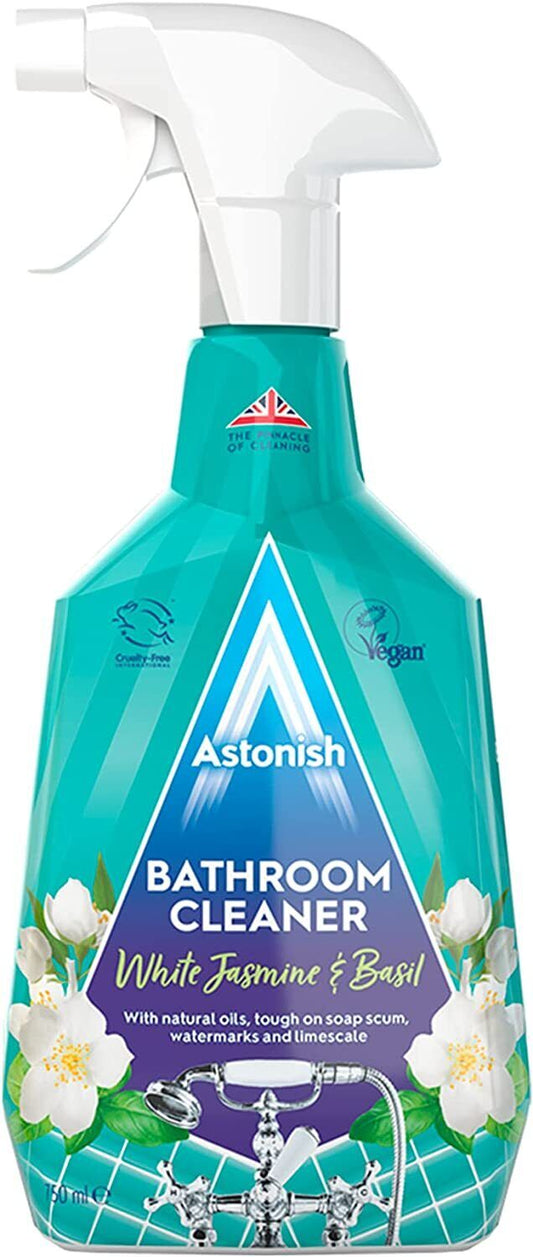 Astonish Bathroom Cleaner Spray White Jasmine & Basil 750ml | Daily Supplies