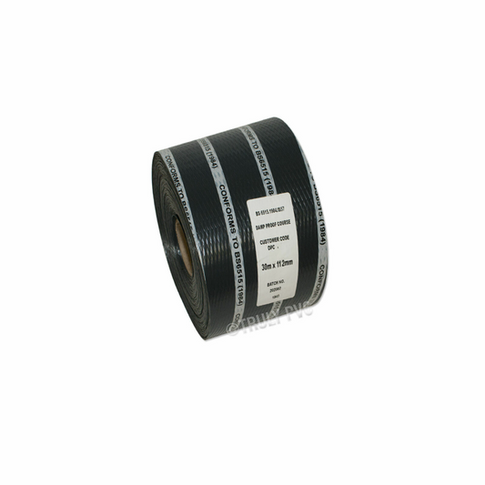 Bond It Damp Proof Course Black 112mm x 30m | Daily Supplies