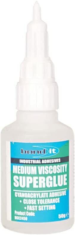 Bond It Medium Viscosity Super Glue Adhesive Clear 50g | Daily Supplies